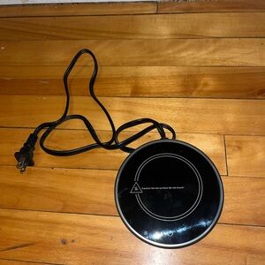 Black Grey Electric Mug Beverage Drink Candle Warmer